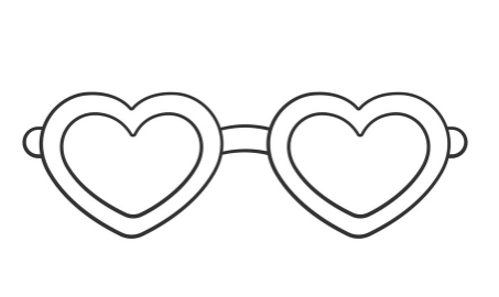 Outline:Ikat4nrfmfc= Heart Clipart