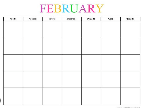 Printable:4dxm6wptpw8= Calendar